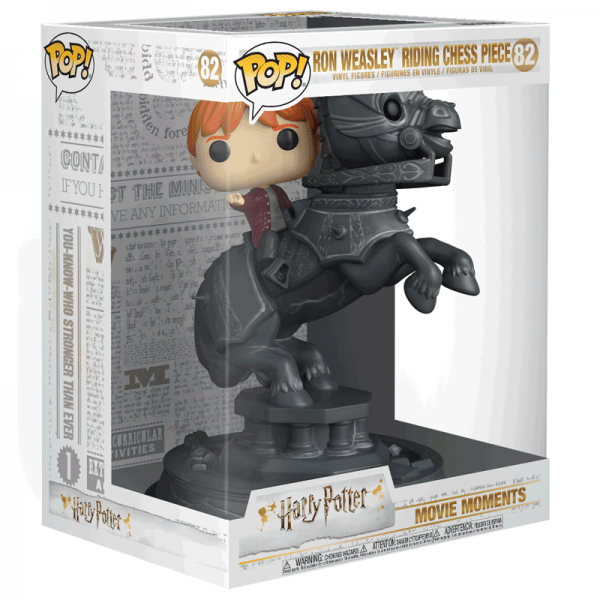 FUNKO POP! - Harry Potter - Ron Weasley Riding Chess Piece #82